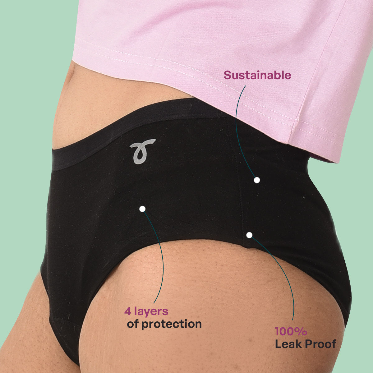 Period Panties for Heavy Flow - Naarica