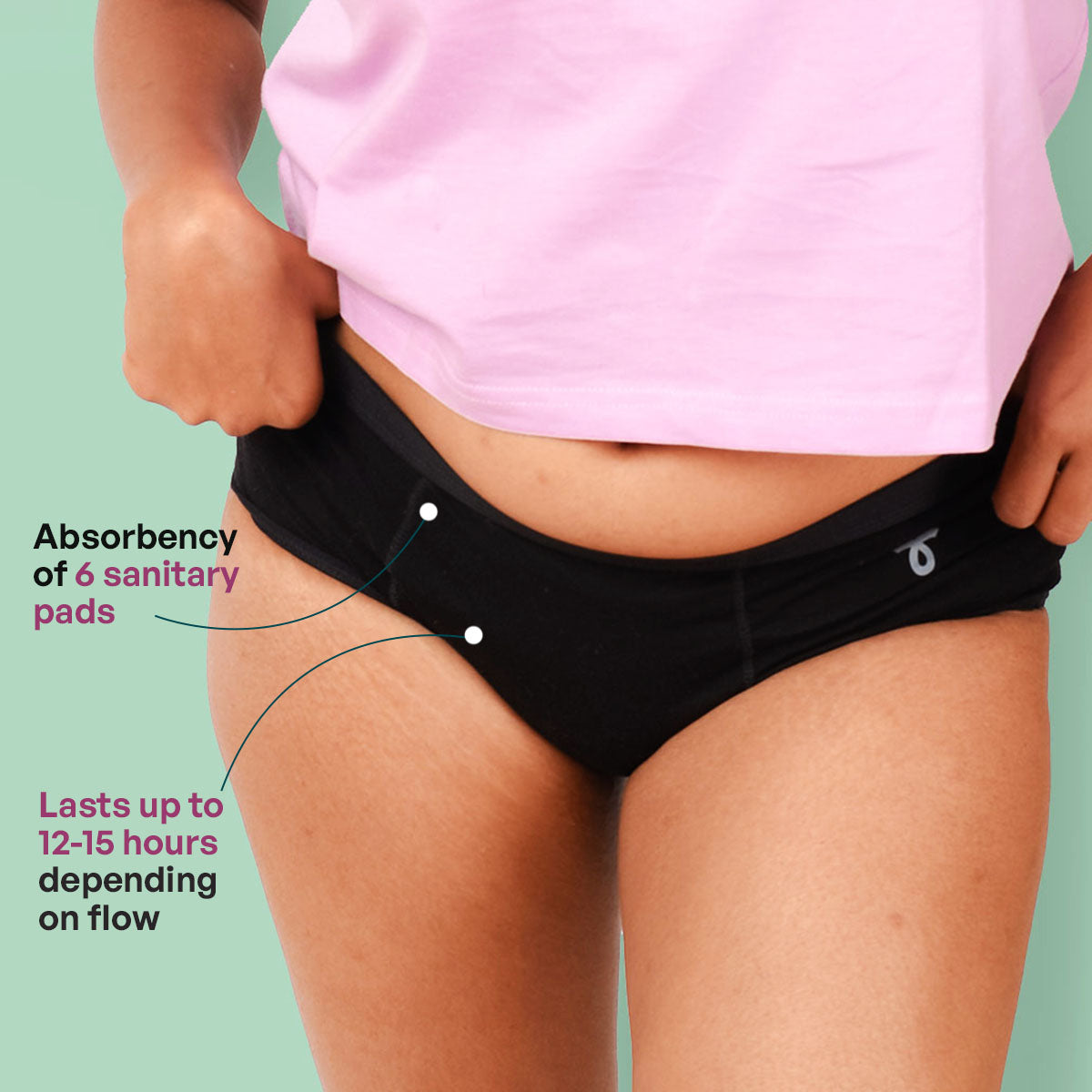 Heavy Flow Period Panties - Naarica